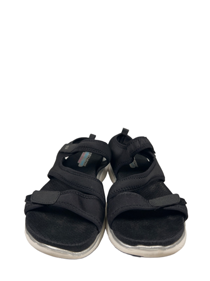 Skechers Women's Black Dual Lite Flex Appeal Memory Foam Sandals - 9 image 2