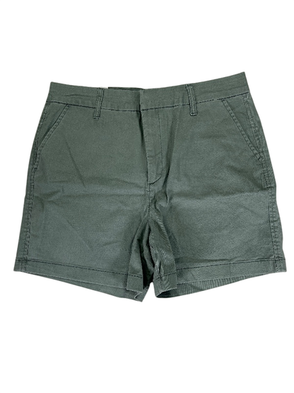 Glorida Vanderbilt Women's Green Stretch Twill Shorts - 12