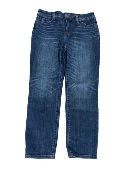Chicos Women's Dark Wash So Slimming Girlfriend Slim Ankle Jeans - 0/US 4 Petite