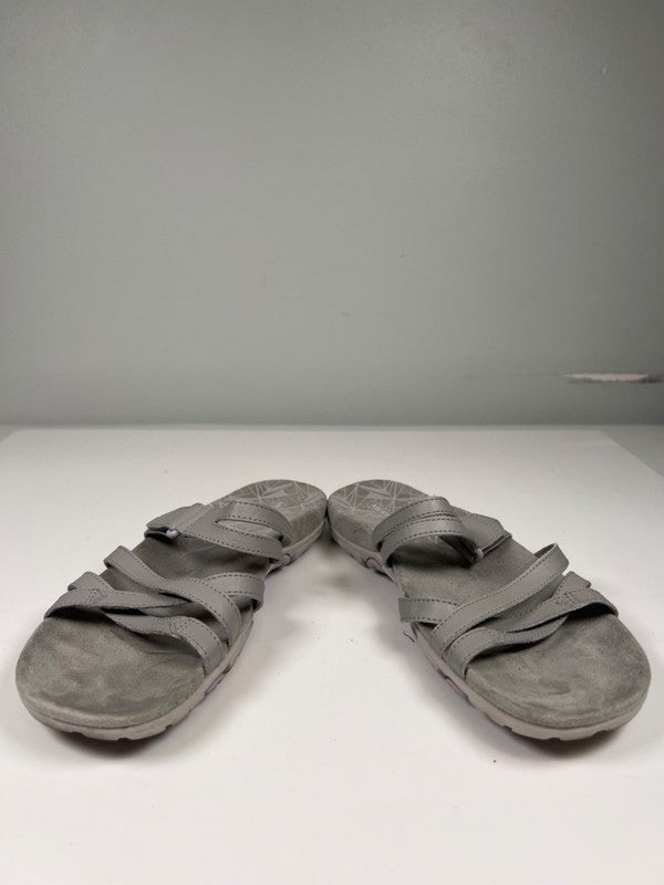Merrell Women's Paloma Gray Strappy Open Toe Sandals - 8 image 6