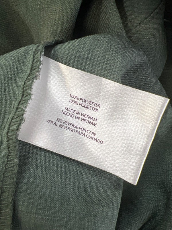 Orvis Men's Green Woven Short Sleeve Button Up Tech Shirt - M image 4