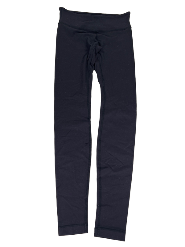 Lululemon Women's Black Wunder Under 30" Athletic Leggings - 6
