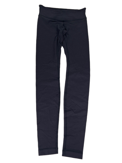 Lululemon Women's Black Wunder Under 30" Athletic Leggings - 6