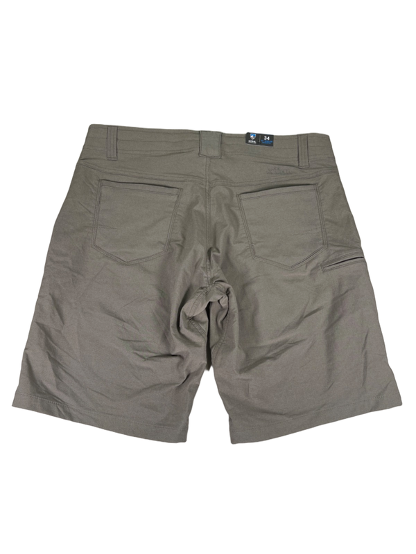 Kuhl Men's Gray/Taupe Shift Amphibia Chino Snap Button Shorts - 34 image 2
