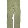 Lululemon Women's Rosemary Green Nulu Fold Yoga High Rise 23" Crop Leggings - 6