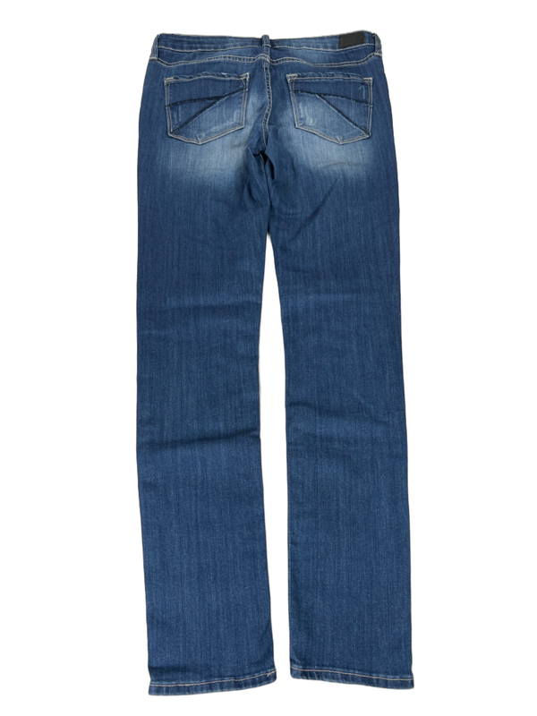 Dear John Women's Medium Wash Distressed Joy Rich Comfort Skinny Jeans - 27 image 2