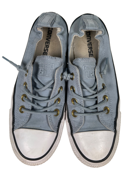 Converse Women's Pale Blue All Star Slip On Shoreline Sneakers - 7 image 3