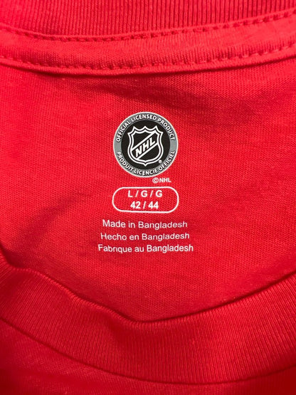 NHL Officially Licensed Men’s Red Detroit Red Wings Short Sleeve T-Shirt - L image 3