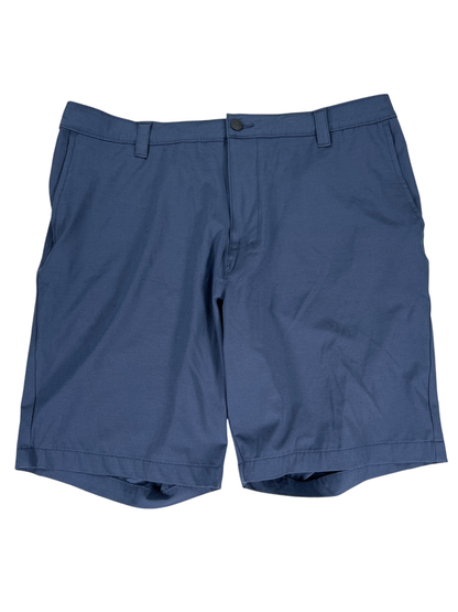 Banana Republic Men's Blue Flat Front Active Shorts - 38