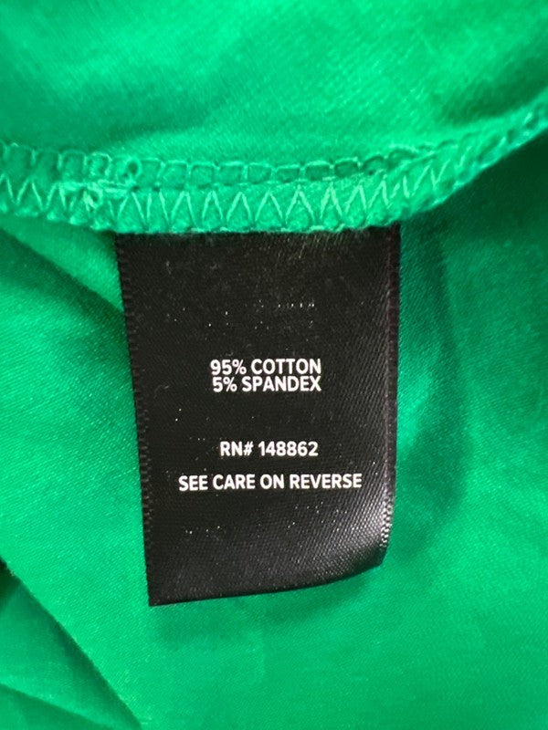 Torrid Women's Green Faux Front Wrap Sleeveless Skater Mini Dress - 0 Plus image 4