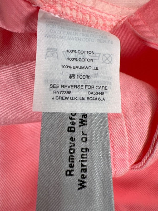 J.Crew Women's Pink Casual Cotton Chino Shorts - 12 image 4