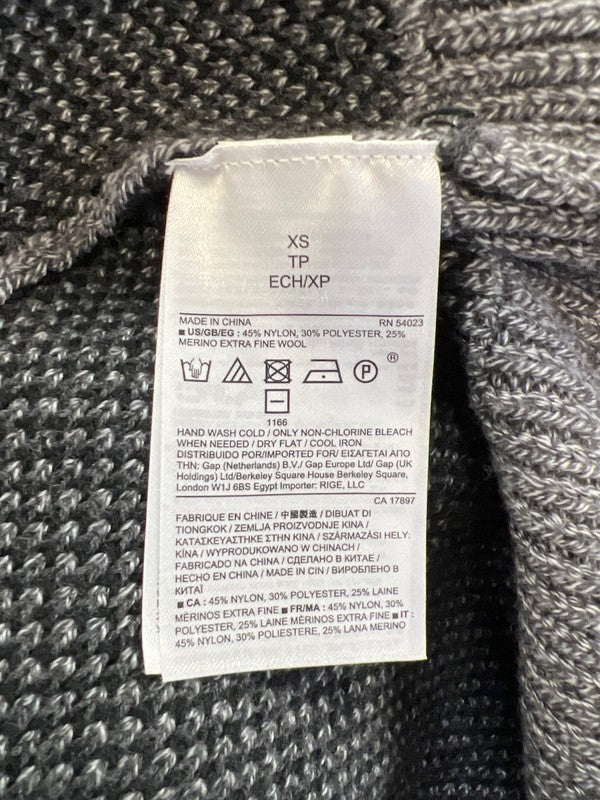 Banana Republic Women’s Gray Wolf Wool Blend Cardigan Sweater - XS image 4