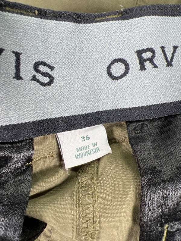 Orvis Men's Green Lightweight Tech Cargo Shorts - 36 image 3