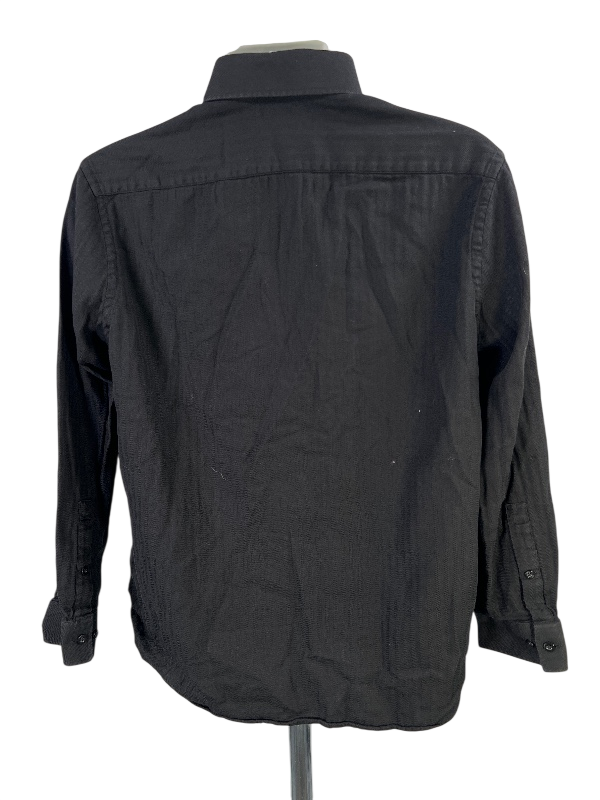 Michael Kors Men's Black Regular Fit Long Sleeve Button Up Shirt - L image 2