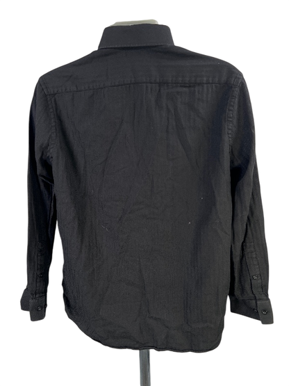 Michael Kors Men's Black Regular Fit Long Sleeve Button Up Shirt - L image 2
