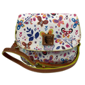 Dooney and Bourke X Disney White Epcot Flower and Garden 2019 Crossbody Purse