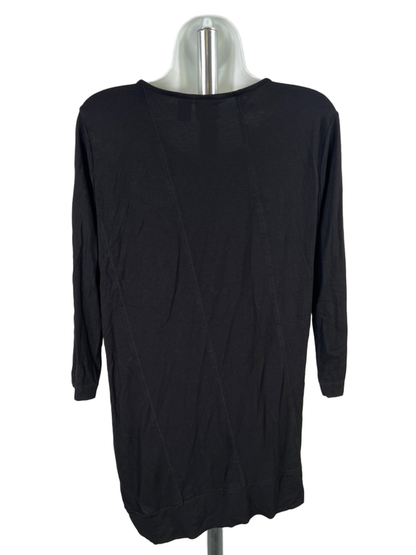 Chico's Zenergy Women's Black 3/4 Sleeve Shirt - 1/US M image 2