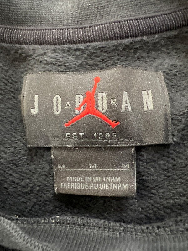 Nike Jordan Men's Black Long Sleeve Crewneck Sweatshirt - M image 3