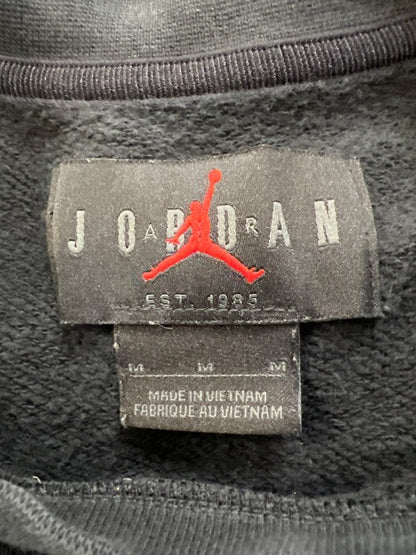 Nike Jordan Men's Black Long Sleeve Crewneck Sweatshirt - M image 3