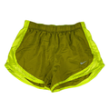 Nike Women's Green Dri-Fit Vented Lined Pull On Athletic Shorts - M