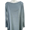 J.Jill Women's Blue Long Sleeve Shiftail Tunic Shirt - XL