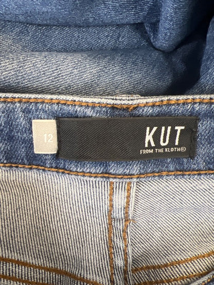 Kut From The Kloth Women's Medium Wash Ripped Distressed Button Fly Jeans - 12 image 3