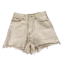 BDG Women's Ivory A-Line Denim Jean Shorts - 28