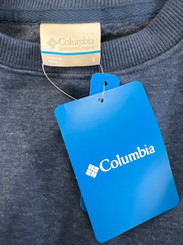 Columbia Men's Blue Walnut Canyon Long Sleeve Crewneck Sweatshirt - S image 3