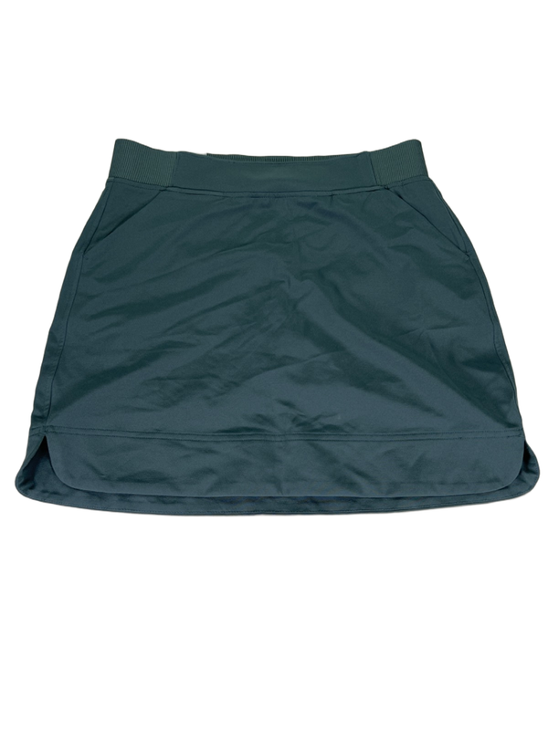 32 Cool Women's Smoke Green/Blue Pull On Lined Athletic Skort - S