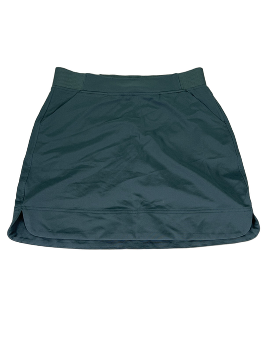 32 Cool Women's Smoke Green/Blue Pull On Lined Athletic Skort - S