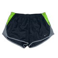 Nike Women's Black/Green Lined Athletic Running Shorts - M