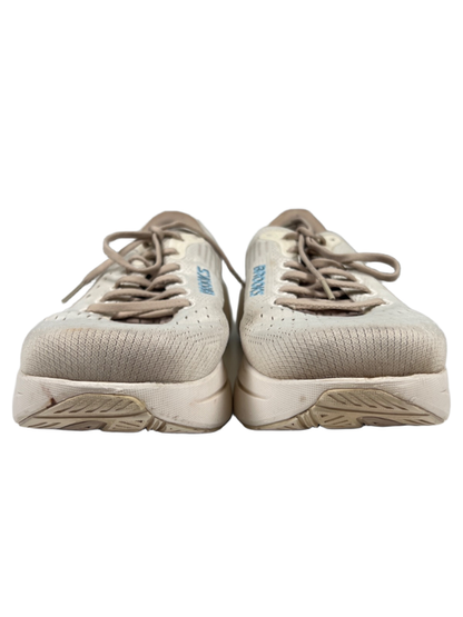 Brooks Women's Beige Ghost Max 3 DNA LOFT Running Sneakers - 10 Extra Wide image 2