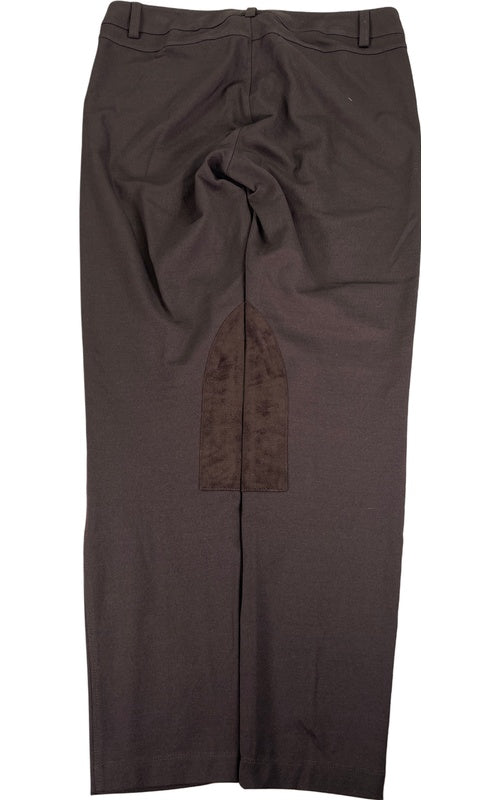 Cabi Women’s Brown Stretch Knit Riding Ponte Pants - 10 image 3