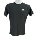 Under Armour Men's Black Fitted Short Sleeve Athletic Shirt - XL