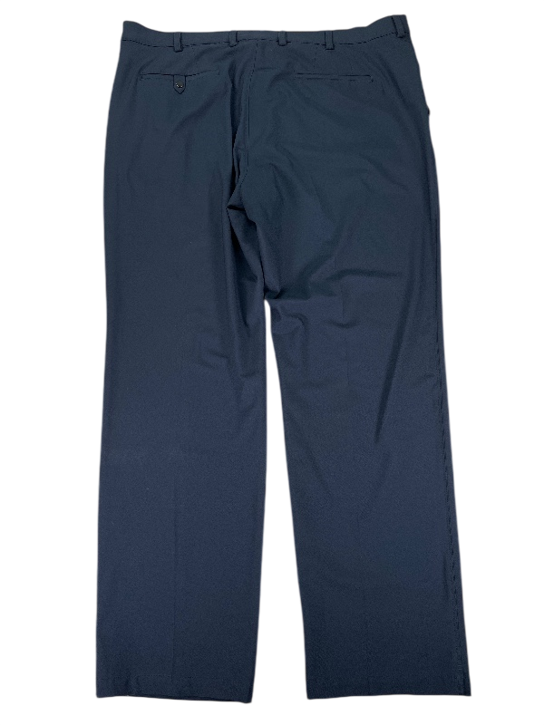 Greg Norman Men's Blue Microlux Athletic Golf Pants - 40x32 image 2