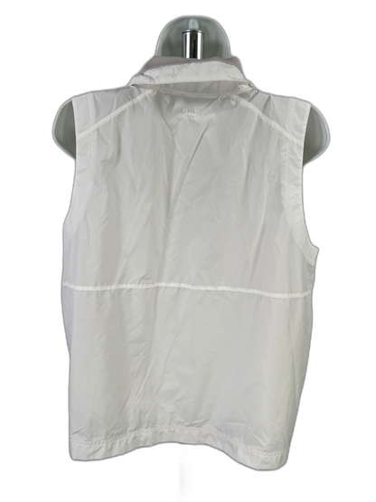 Under Armour Women's White Loose Fit Windbreaker Pullover Vest - M image 2