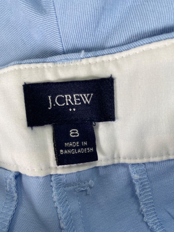 J Crew Women's Light Blue Classic Chino Shorts - 8 image 3