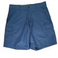Orvis Men's Blue Cargo Outdoor Shorts - 34