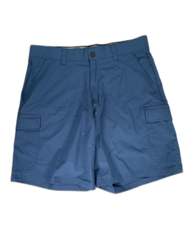 Orvis Men's Blue Cargo Outdoor Shorts - 34