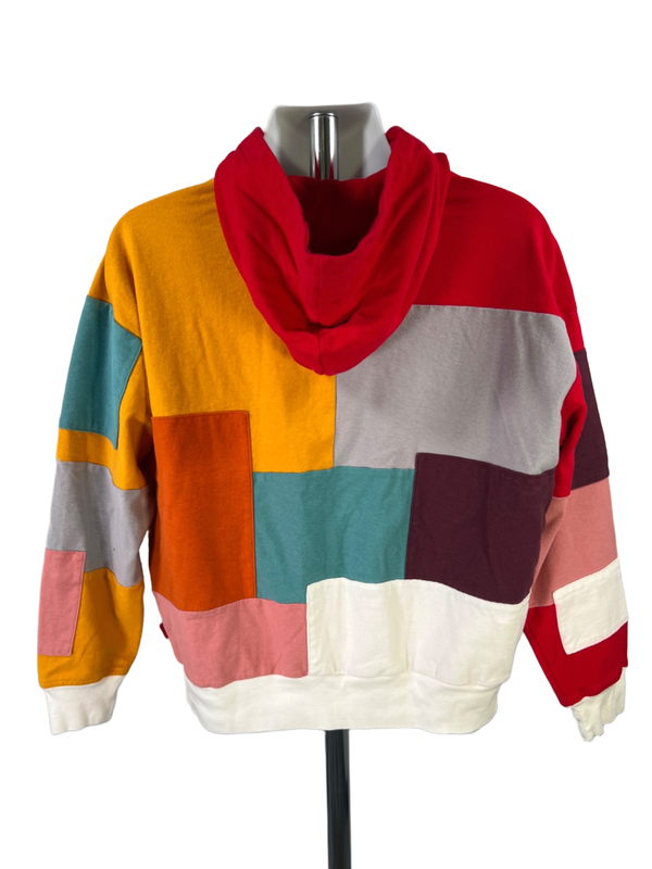 Kith Coca-Cola Men's Red Patchwork Long Sleeve Pullover Sweatshirt - M image 2