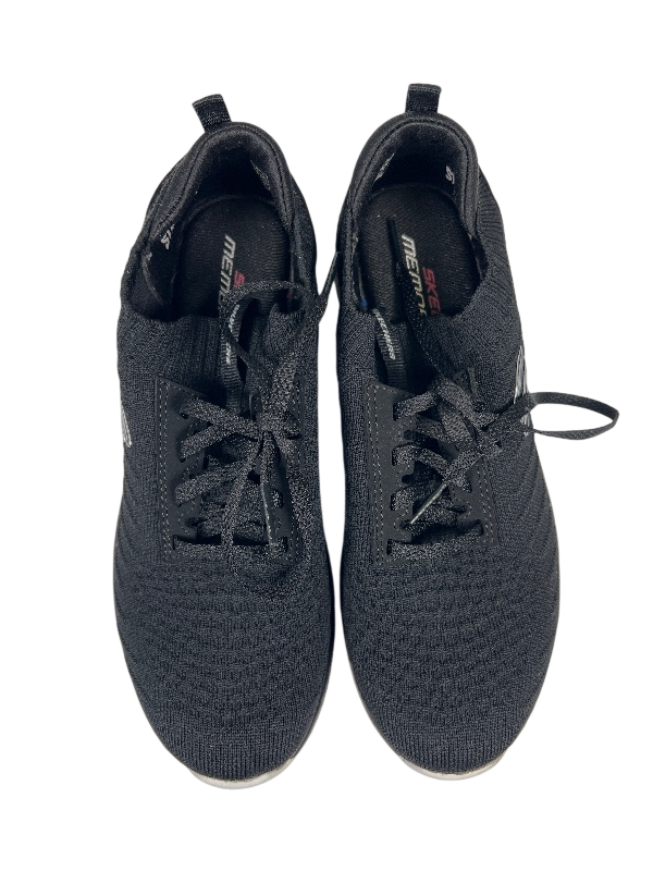 Skechers Women's Black Memory Foam Bountiful Sneakers - 7 image 3