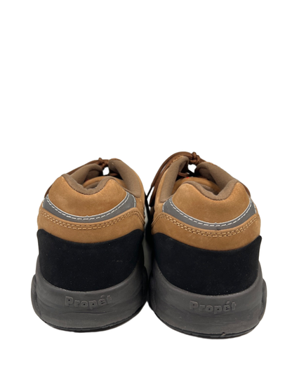 Propet Men's Brown Suede Stabillity Walker Lace Up Walking Sneakers - 11 image 4