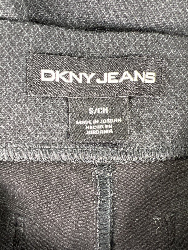 DKNY Women's Black Printed Stretch Pull On Ponte Pants - S image 3