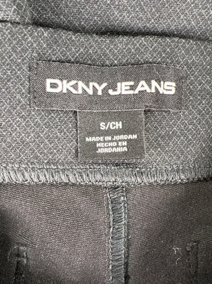 DKNY Women's Black Printed Stretch Pull On Ponte Pants - S image 3