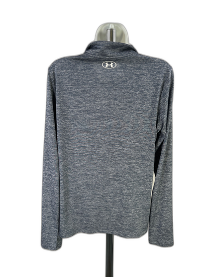 Under Armour Women's Blue 1/4 Zip Tech Twist Athletic Shirt - M image 2
