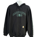 Carhartt Men's Black Clover Graphic Midweight Pullover Sweatshirt - 2XL