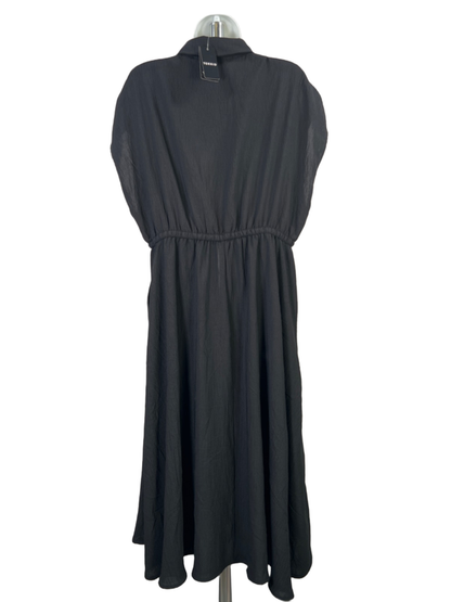 Torrid Women's Black Gauze Button Up Sleeveless Midi Dress - 0 Plus image 2