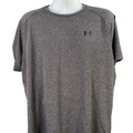 Under Armour Men's Gray Heathered Short Sleeve Tech Athletic Shirt - XL