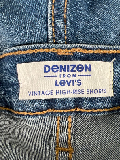 Levi's Women's Medium Wash Denizen Vintage High Rise Denim Shorts - 6 image 3