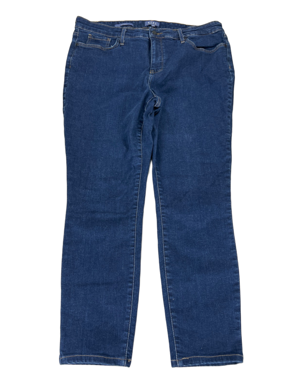 NYDJ Women's Dark Wash Lift Tuck Skinny Jeans - 14